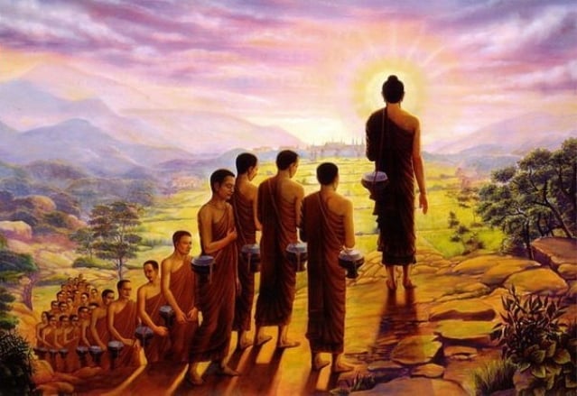 Ai đã có duyên được hóa độ khi đức Phật trên đường từ Sāvatthi về xứ Kosambi?  1