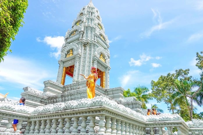 Chiêm ngưỡng ngôi chùa có tượng Phật nằm lớn nhất nước 5
