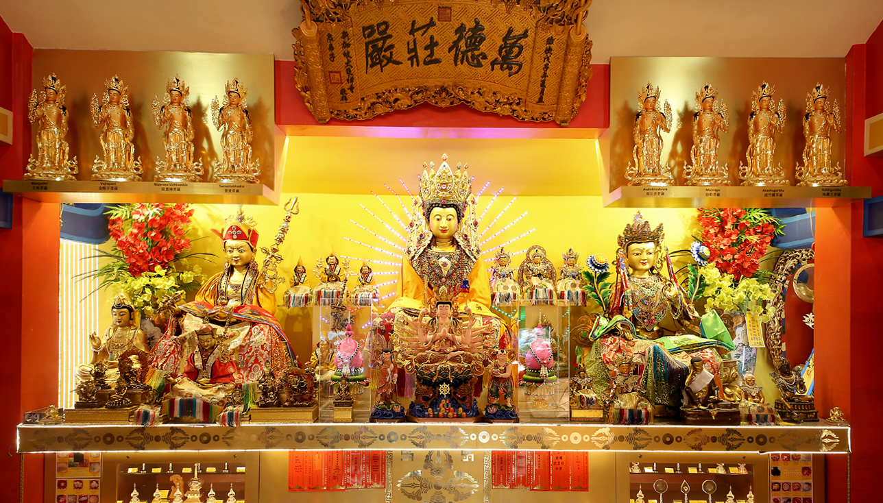 Ngôi danh lam của hệ Phật giáo Mật tông Tây Tạng tại Singapore