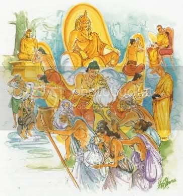 Kinh Pháp Cú với 423 bài kệ và hình vẽ minh hoạ 24