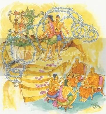 Kinh Pháp Cú với 423 bài kệ và hình vẽ minh hoạ 34