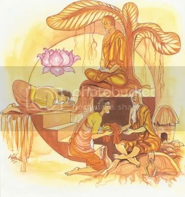 Kinh Pháp Cú với 423 bài kệ và hình vẽ minh hoạ 64