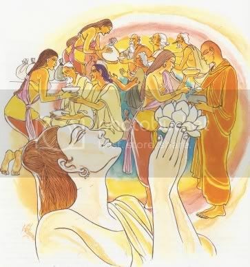 Kinh Pháp Cú với 423 bài kệ và hình vẽ minh hoạ 74