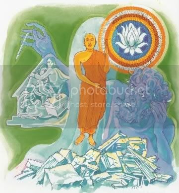 Kinh Pháp Cú với 423 bài kệ và hình vẽ minh hoạ 110