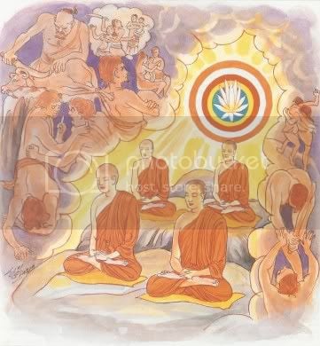 Kinh Pháp Cú với 423 bài kệ và hình vẽ minh hoạ 190