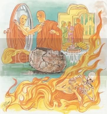 Kinh Pháp Cú với 423 bài kệ và hình vẽ minh hoạ 196
