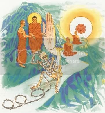 Kinh Pháp Cú với 423 bài kệ và hình vẽ minh hoạ 232