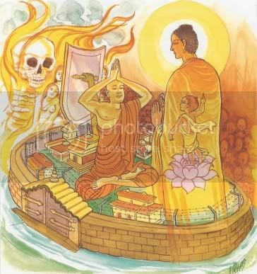 Kinh Pháp Cú với 423 bài kệ và hình vẽ minh hoạ 255