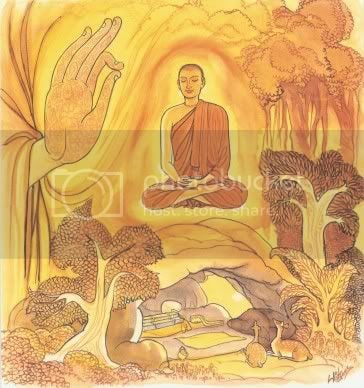 Kinh Pháp Cú với 423 bài kệ và hình vẽ minh hoạ 326