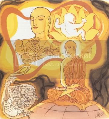 Kinh Pháp Cú với 423 bài kệ và hình vẽ minh hoạ 342