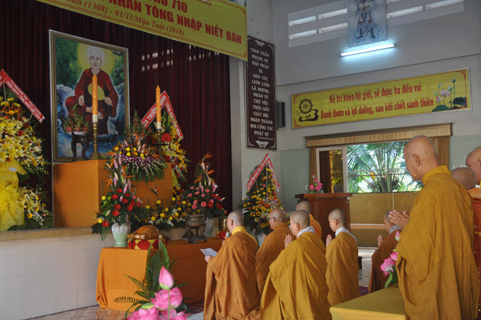 Tiền Giang long trọng tổ chức lễ tưởng niệm 710 năm Phật Hoàng Trần Nhân Tông nhập niết bàn