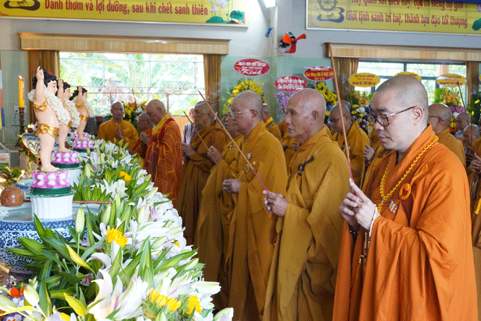 BTS GHPGVN tỉnh Tiền Giang trang nghiêm cử hành Đại lễ Phật đản PL.2567