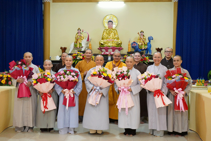Tiền Giang: Trường Trung cấp Phật học tổ chức họp mặt tọa đàm nhân ngày Phụ Nữ Việt Nam
