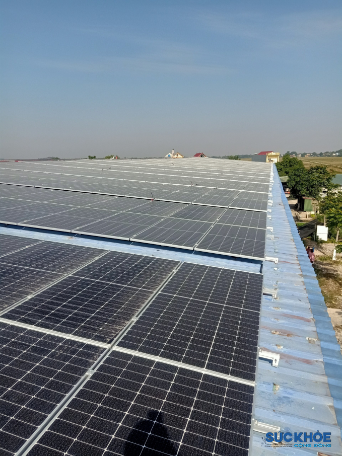 Dự án điện năng lượng mặt trời do Công ty Solar Power cung cấp vật tư thiết bị (Hình ảnh do Solar Power cung cấp)