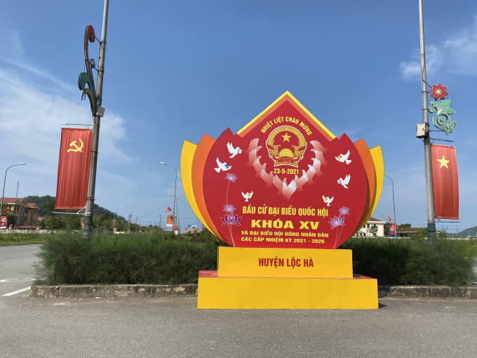 Hà Tĩnh náo nức cờ hoa, hưởng ứng ngày bầu cử 23/5/2021