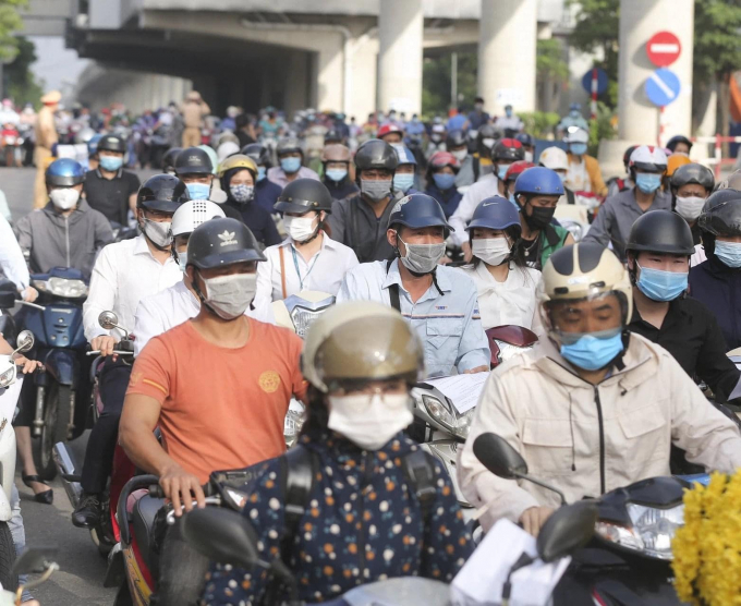 Người dân đa số đều đeo khẩu trang chấp hành tốt quy định phòng, chống dịch COVID-19