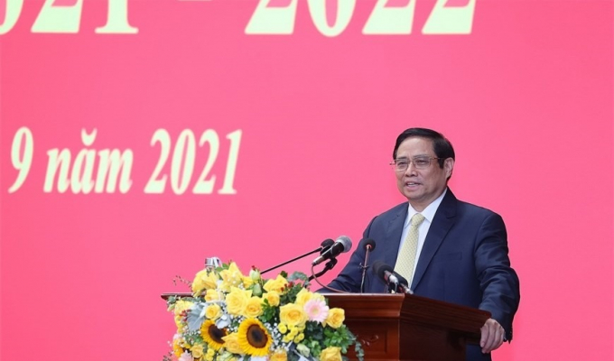 Thủ tướng Phạm Minh Chính phát biểu tại Lễ khai giảng