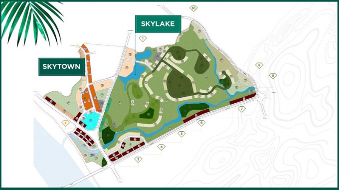 Quy hoạch tổng thể dự án Eurowindow Green Park Yên Bái rộng 60,6 ha.