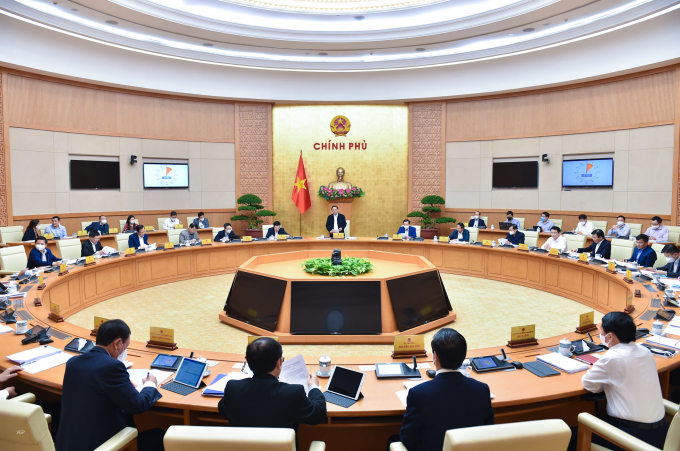 Toàn cảnh  Phiên họp Chính phủ chuyên đề tháng 11/2021 do Thủ tướng Chính phủ Phạm Minh Chính chủ trì