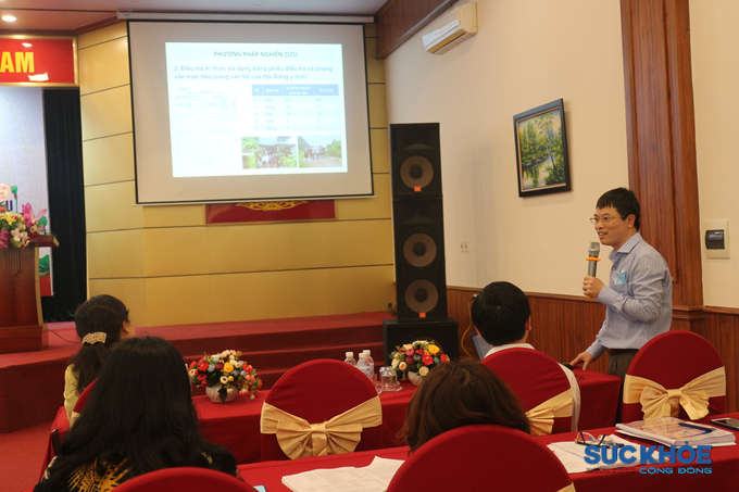 PGS.TS. Phương Thiện Thương - Phó Viện trưởng Viện Khoa học Công nghệ Việt Nam - Hàn Quốc tham luận 