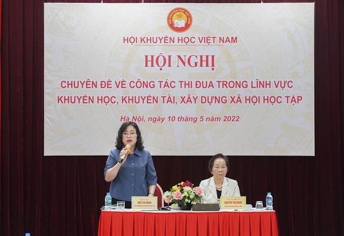 Thứ trưởng Ngô Thị Minh phát biểu tại hội nghị