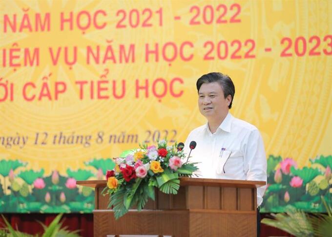 Thứ trưởng Nguyễn Hữu Độ phát biểu chỉ đạo tại Hội nghị