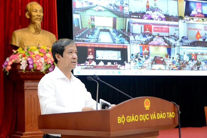 Bộ trưởng Nguyễn Kim Sơn phát biểu khai mạc Hội nghị