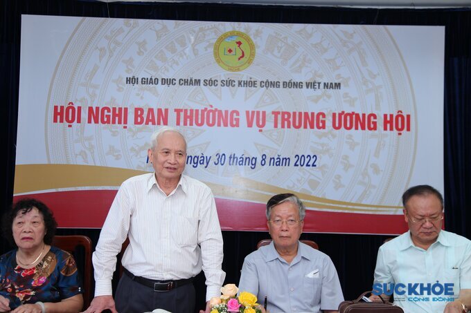 PGS.TS.NGND. Nguyễn Võ Kỳ Anh phát biểu tại Hội nghị