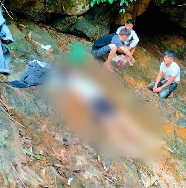 Thanh niên trú tại huyện Tân Sơn tử vong thương tâm do đuối nước. Ảnh: LĐO