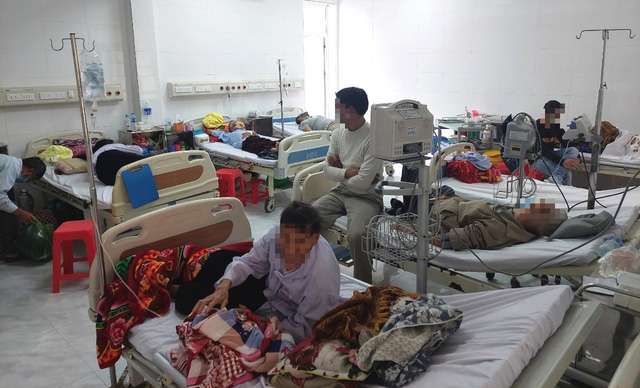 Phòng bệnh Khoa Hồi sức Cấp cứu -Trung tâm Y tế huyện Ninh Giang. Ảnh: VTV