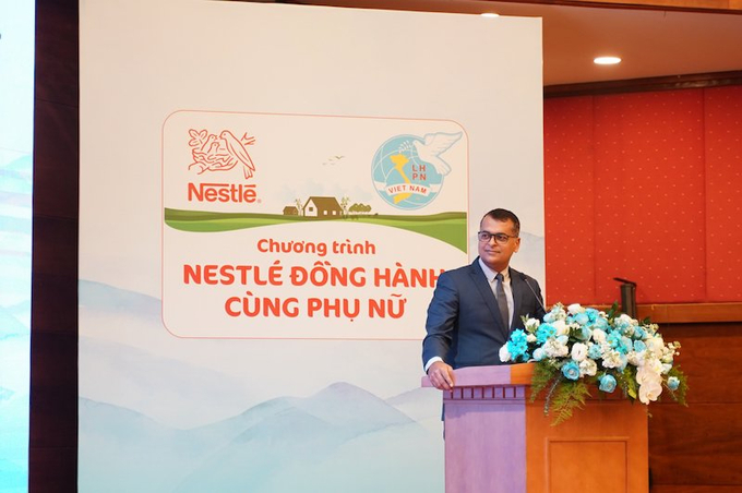 Ông Binu Jacob - Tổng Giám đốc Nestlé Việt Nam