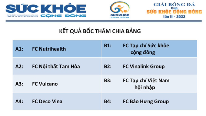 giai bong da suc khoe cong dong