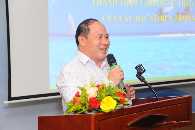 Ông Phạm Đình Vương - Trưởng Văn phòng Đại diện Hội GDCSSKCĐ Việt Nam tại TP. Hồ Chí Minh