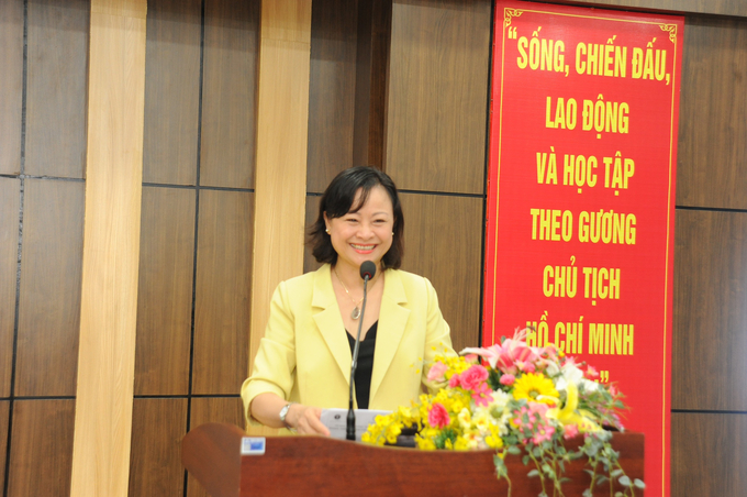TS.BS.TTND Lê Thị Hằng - Phó Chủ tịch Hội GDCSSKCĐ Việt Nam, Nguyên Giám đốc Bệnh viện Xây dựng