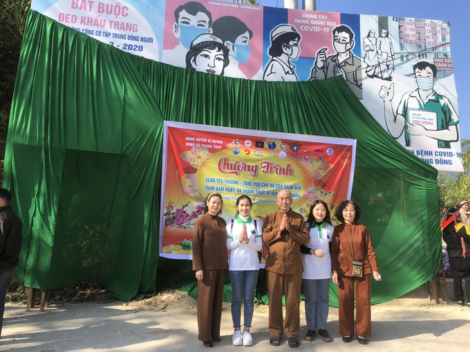 Nhóm làm thiện nguyện tại huyện Vị Xuyên, Hà Giang