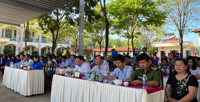Các đại biểu tham dự lễ phát động (nguồn: binhphuoc.gov.vn)