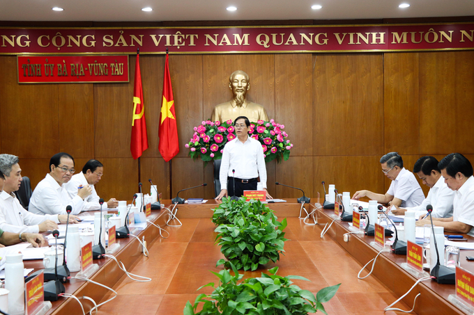 Quang cảnh cuộc họp (nguồn baobariavungtau.com.vn)