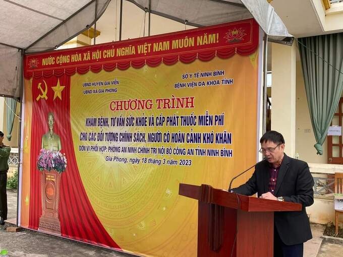 Ông Nguyễn Văn Tuyên – Phó Giám đốc Bệnh viện Đa khoa tỉnh Ninh Bình