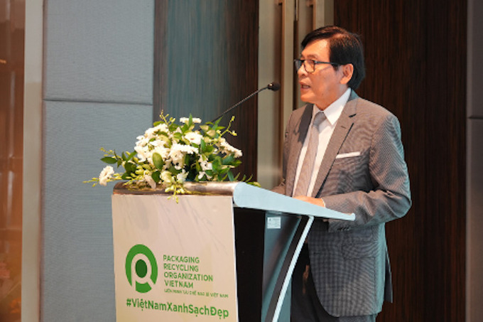 Ông Phạm Phú Ngọc Trai - Chủ tịch của PRO Việt Nam phát biểu tại hội nghị thường niên