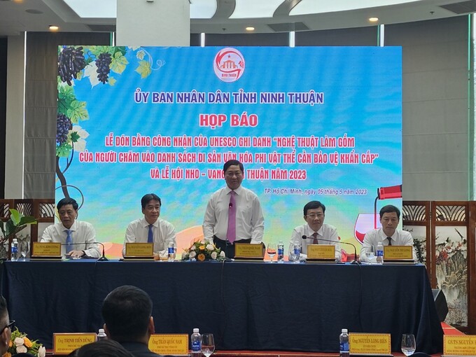 Lãnh đạo tỉnh Ninh Thuận chủ trì họp báo