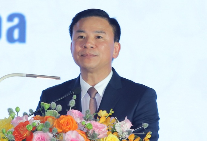 Bí thư Tỉnh ủy Thanh Hóa Đỗ Trọng Hưng phát biểu khai mạc Hội nghị 50 năm thiết lập quan hệ ngoại giao Việt Nam - Nhật Bản