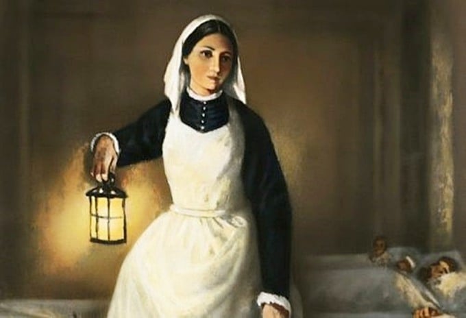 Bà Florence Nightingale – người khai sinh ra Ngành Điều dưỡng. Ảnh: Bệnh viện Trung ương Quân đội 108