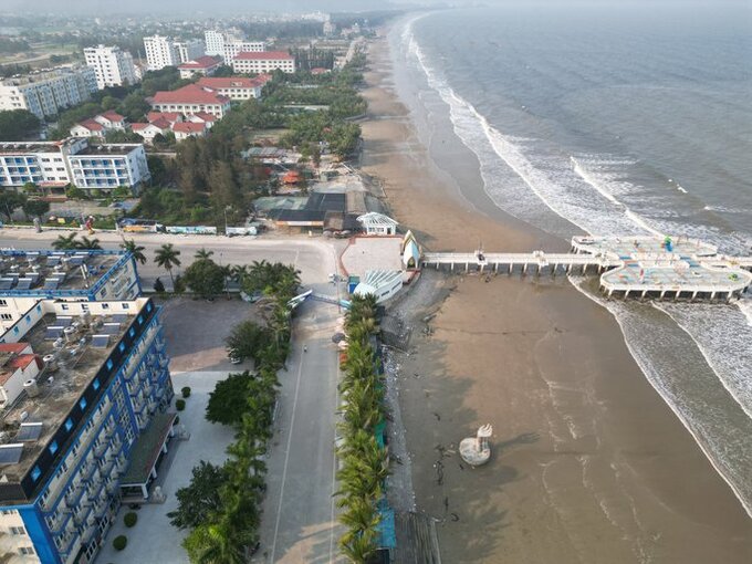 Biển Hải Tiến, huyện Hoằng Hóa, Thanh Hóa.