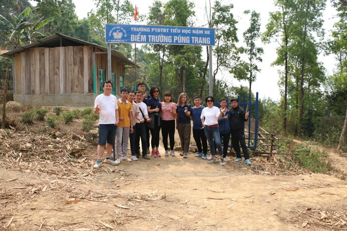 JCI Thanglong tại điểm Trường Púng Trạng