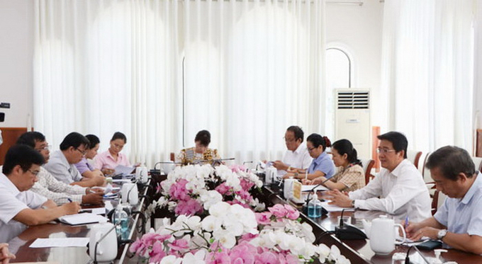 Quang cảnh cuộc họp (nguồn ninhthuan.gov.vn)