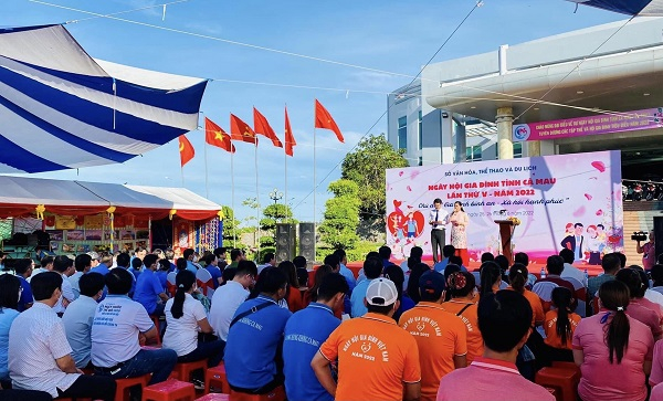 Ngày hội Gia đình tỉnh Cà Mau lần thứ V - năm 2022 (nguồn camau.gov.vn)