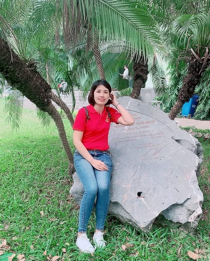 Chị Lê Thị Hương đã có hơn 40 lần hiến máu – hiến tiểu cầu