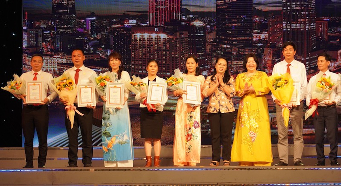 Các chủ thể nhận quyết định công nhận sản phẩm OCOP Thành phố Hồ Chí Minh năm 2022
