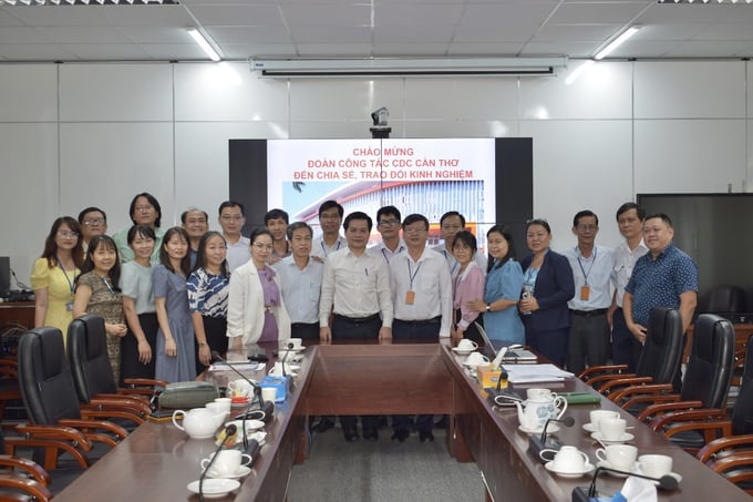 CDC thành phố Cần Thơ đến tham quan học tập kinh nghiệm tại HCDC