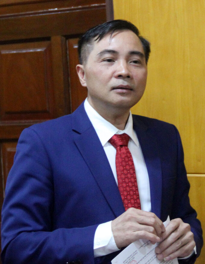 Ông Từ Quốc Hiệu, Phó giám đốc Sở Y tế Bắc Giang